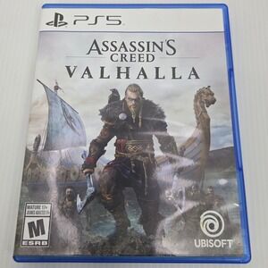 Ubisoft Assassins Creed Valhalla Viking RPG Action Adventure PS5 Game Disc M 17+